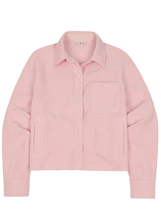 Women's Nature Ready Cropped Fleece Shirt Jacket
