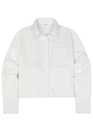 Women's Nature Ready Cropped Fleece Shirt Jacket