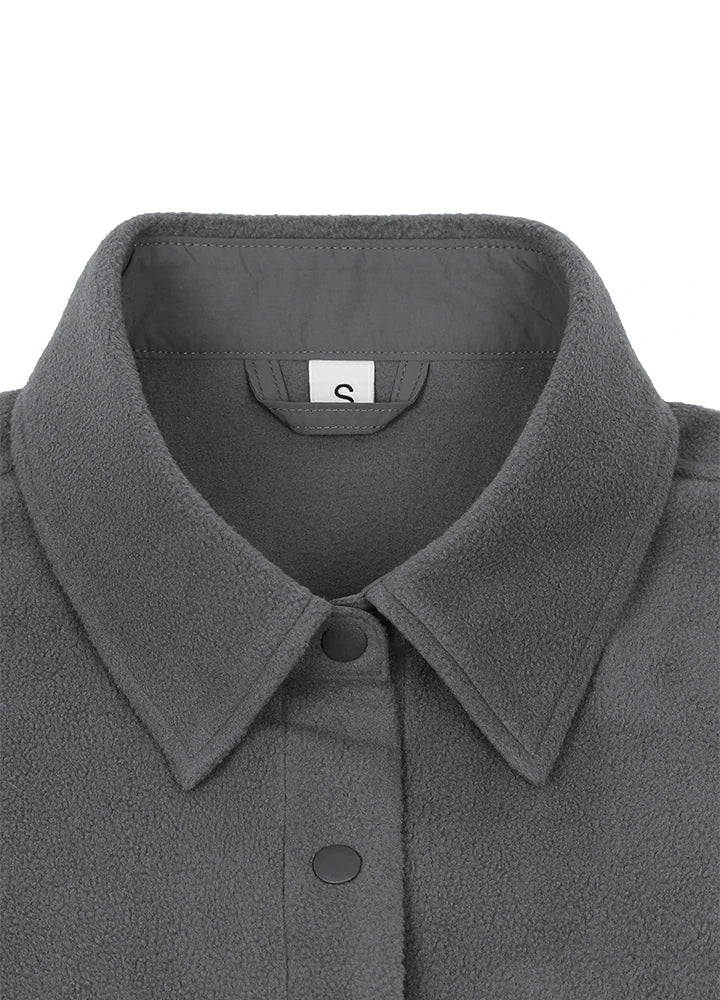 Women's Nature Ready Cropped Fleece Shirt Jacket