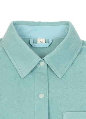 Women's Nature Ready Cropped Fleece Shirt Jacket