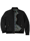 Men's Classic Harrington Flannel Lined Jacket