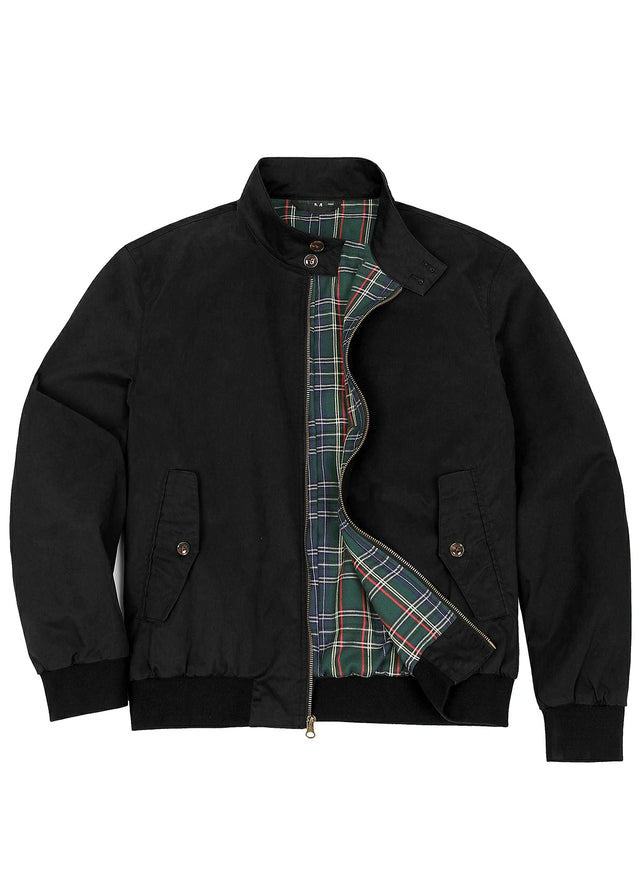 Men's Classic Harrington Flannel Lined Jacket