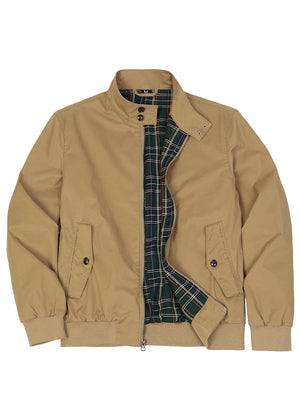 Men's Classic Harrington Flannel Lined Jacket
