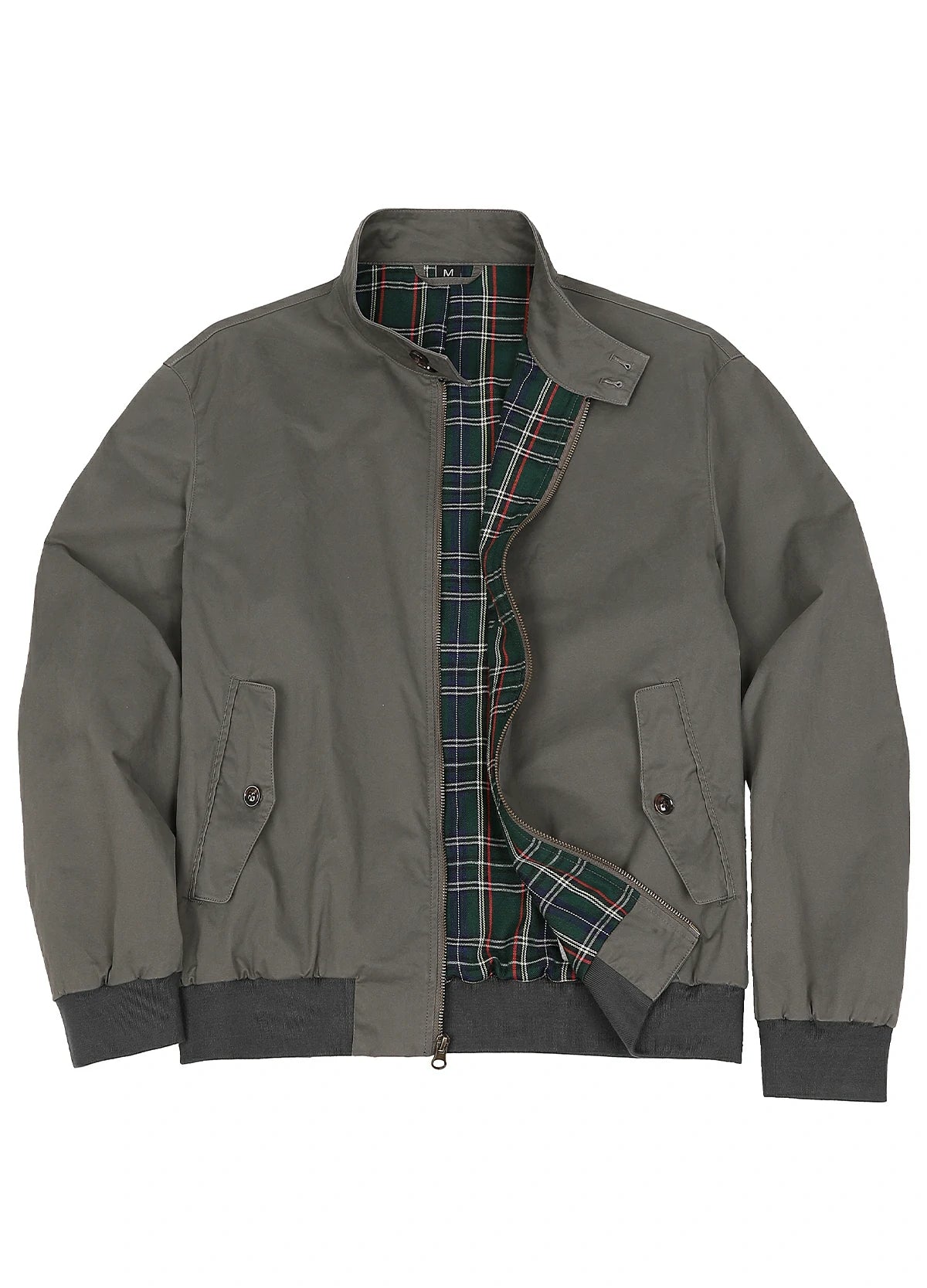 Men's Classic Harrington Flannel Lined Jacket