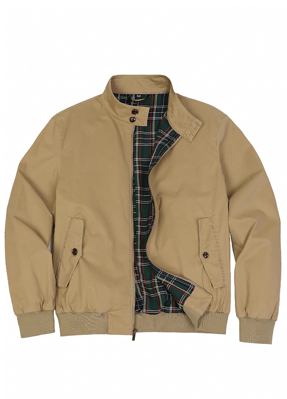 Men's Classic Harrington Flannel Lined Jacket