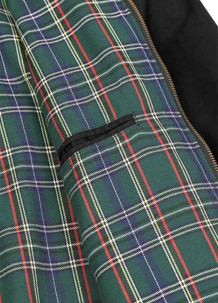 Men's Classic Harrington Flannel Lined Jacket