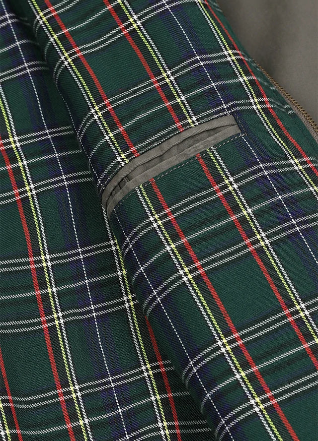 Men's Classic Harrington Flannel Lined Jacket