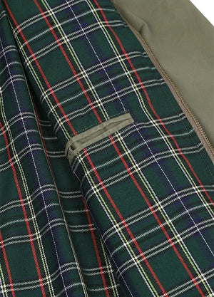 Men's Classic Harrington Flannel Lined Jacket