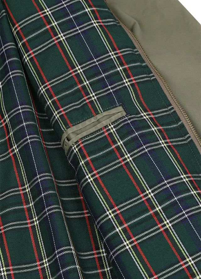 Men's Classic Harrington Flannel Lined Jacket