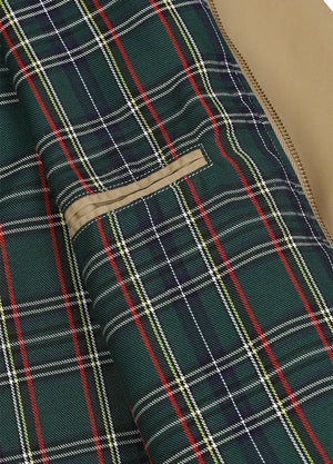 Men's Classic Harrington Flannel Lined Jacket