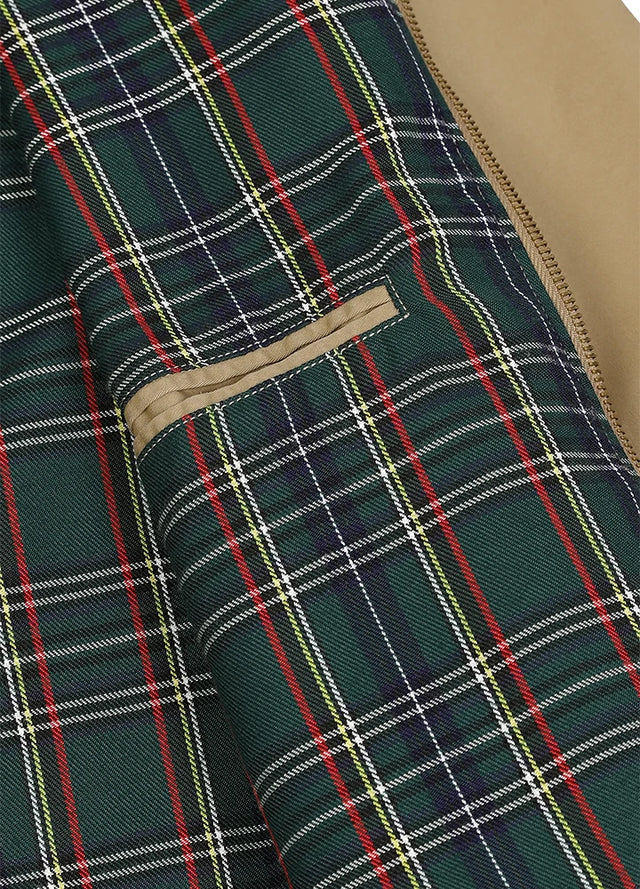 Men's Classic Harrington Flannel Lined Jacket