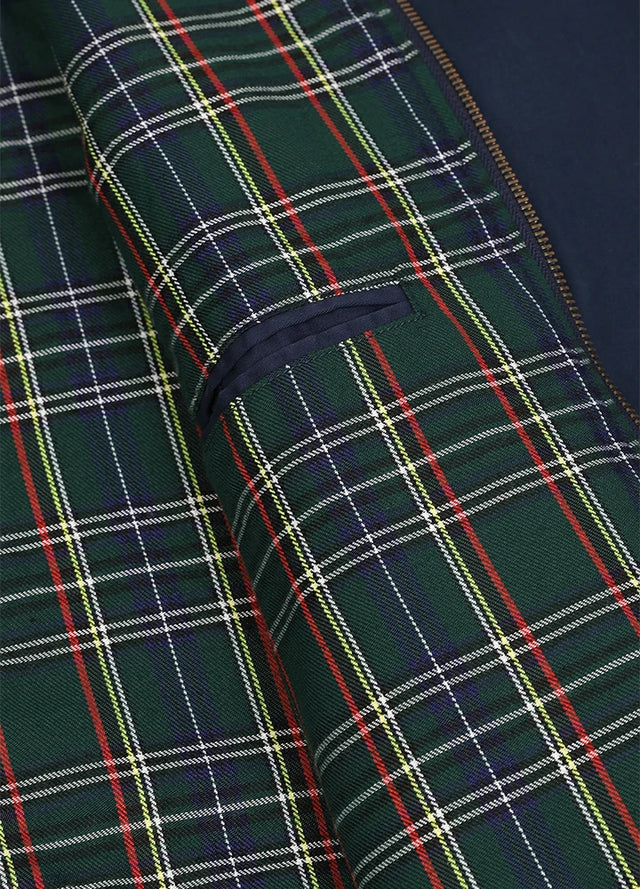 Men's Classic Harrington Flannel Lined Jacket