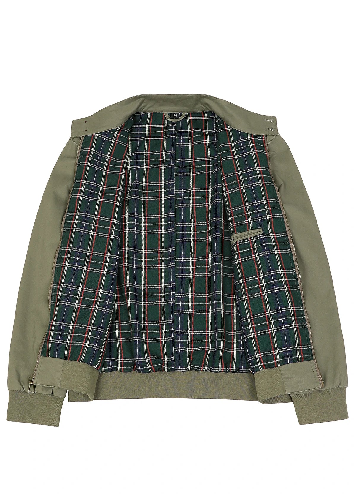 Men's Classic Harrington Flannel Lined Jacket