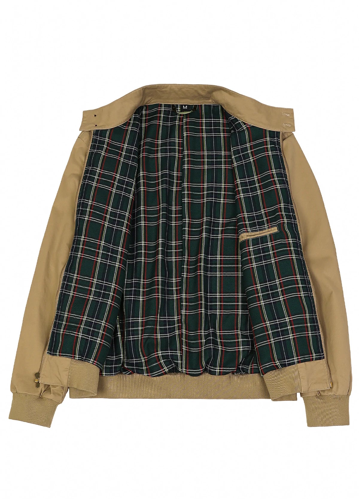 Men's Classic Harrington Flannel Lined Jacket