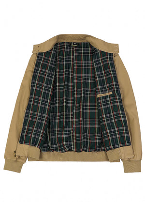 Men's Classic Harrington Flannel Lined Jacket