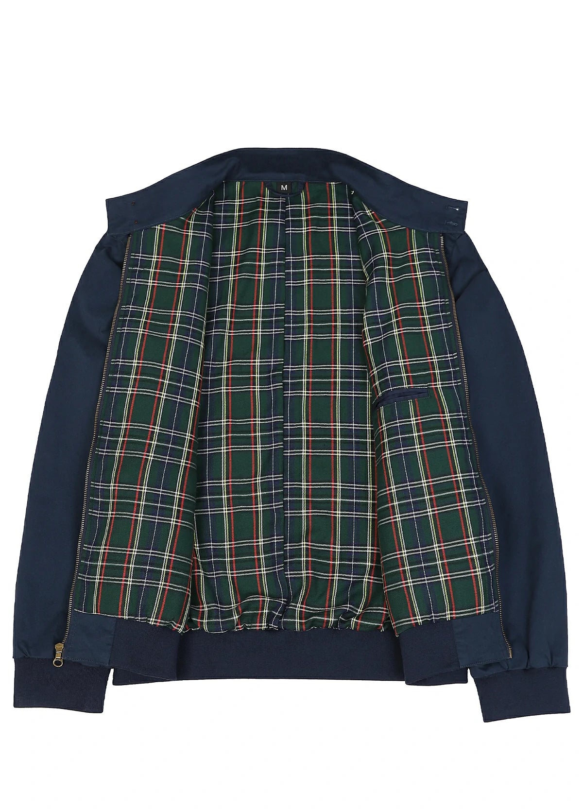 Men's Classic Harrington Flannel Lined Jacket