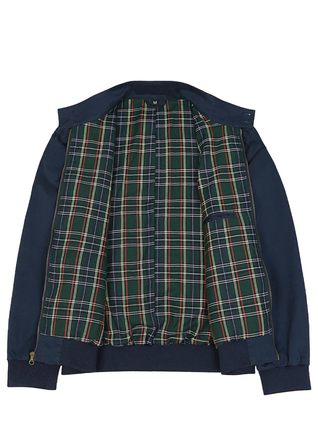Men's Classic Harrington Flannel Lined Jacket