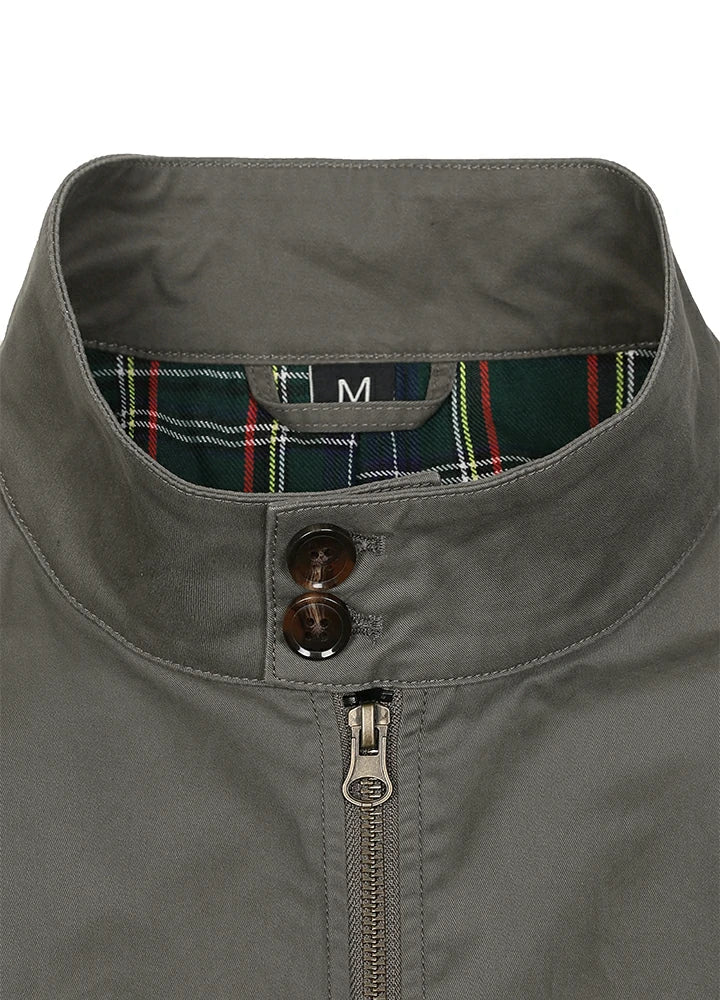 Men's Classic Harrington Flannel Lined Jacket