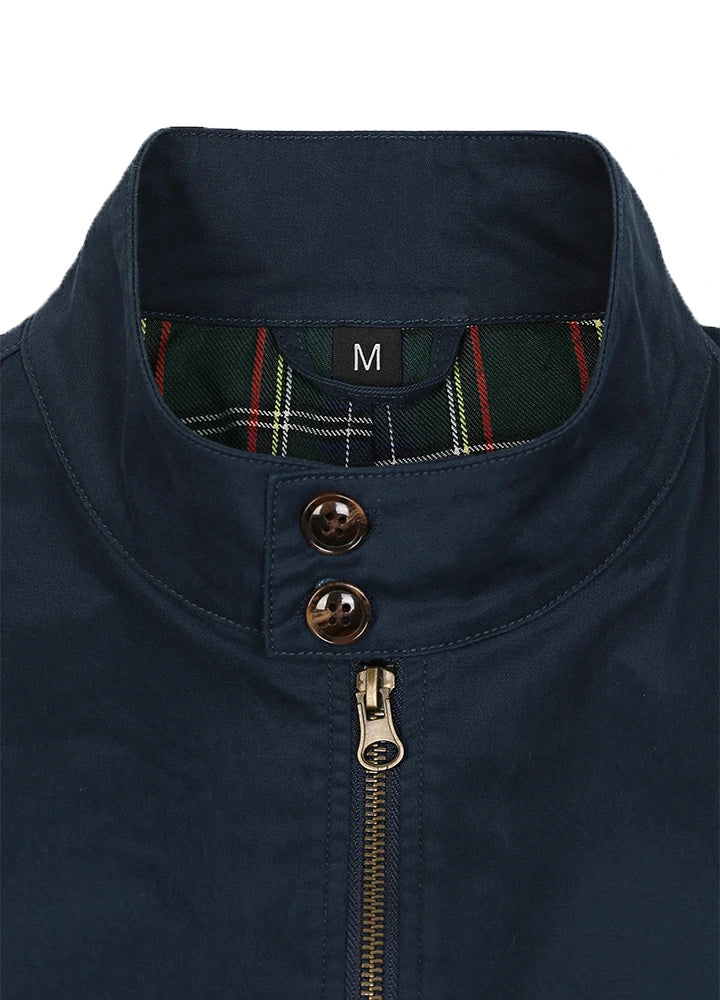 Men's Classic Harrington Flannel Lined Jacket