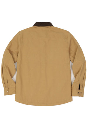 Men's Workwear Inspired Flannel Lined Barn Jacket, 8.3 oz
