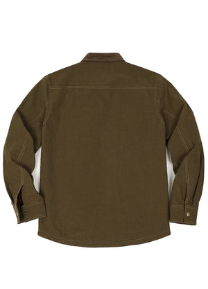 Men's Workwear Inspired Flannel Lined Barn Jacket, 8.3 oz