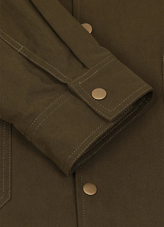 Men's Workwear Inspired Flannel Lined Barn Jacket, 8.3 oz