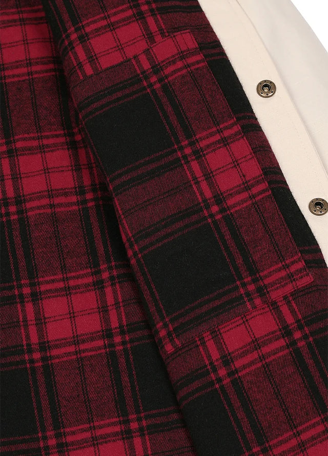 Men's Workwear Inspired Flannel Lined Barn Jacket, 8.3 oz