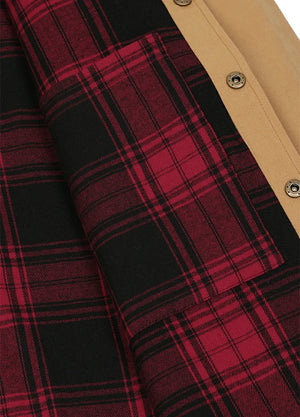 Men's Workwear Inspired Flannel Lined Barn Jacket, 8.3 oz
