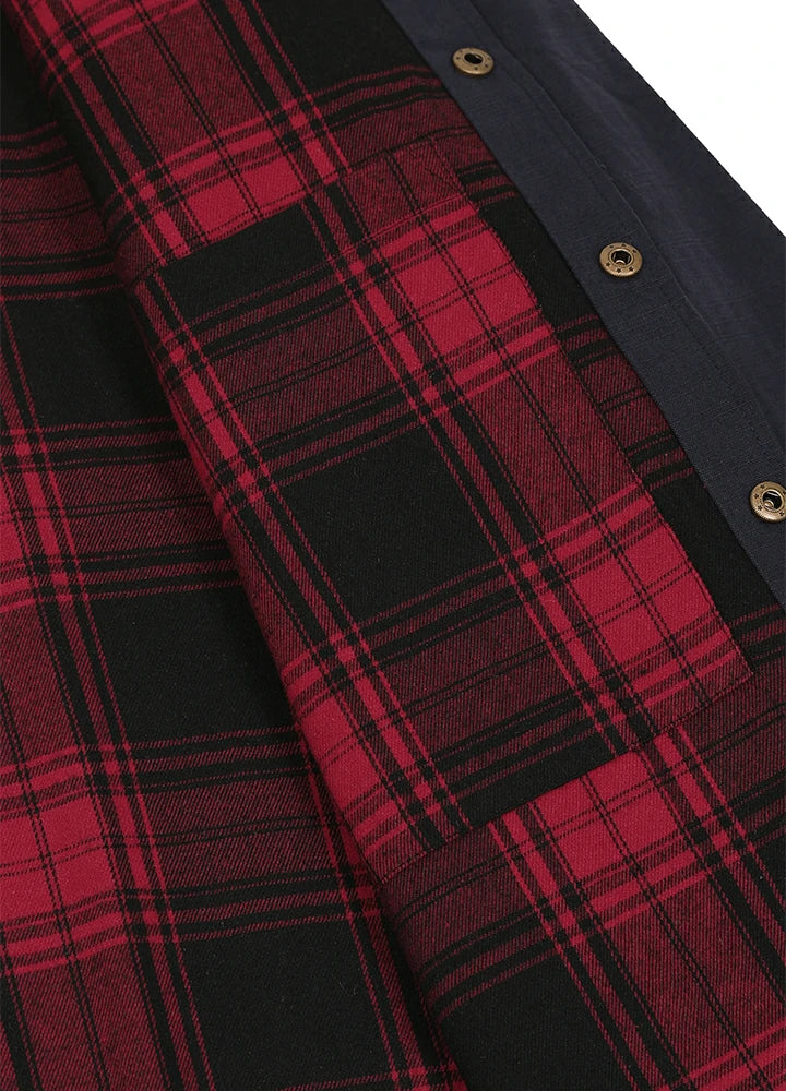 Men's Workwear Inspired Flannel Lined Barn Jacket, 8.3 oz