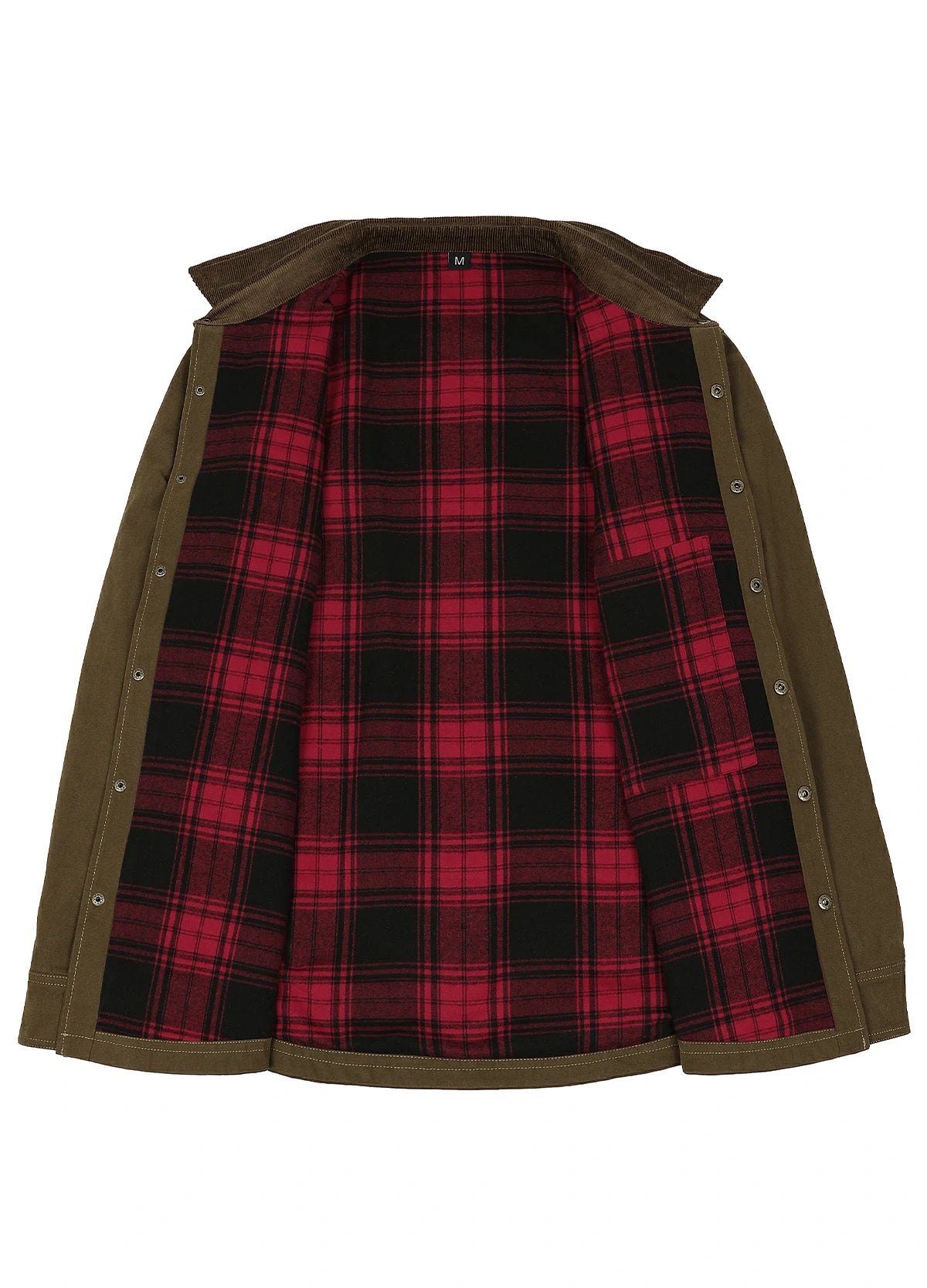 Men's Workwear Inspired Flannel Lined Barn Jacket, 8.3 oz