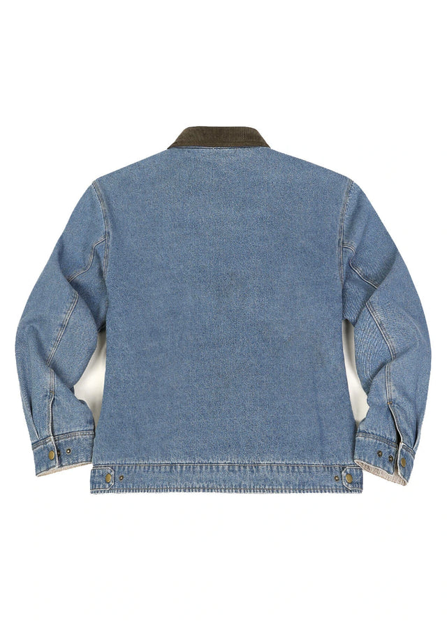 Women's Denim Detroit Jacket, Fleece Lined