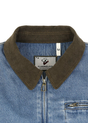 Women's Denim Detroit Jacket, Fleece Lined
