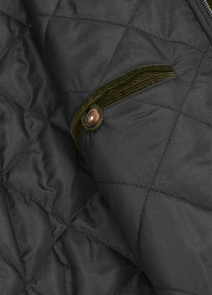Men's Classic Harrington Quilted Lined Corduroy Jacket