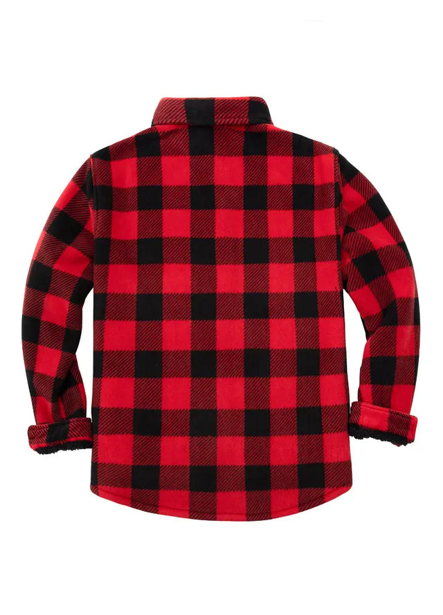 Men's buffalo plaid sherpa jacket online