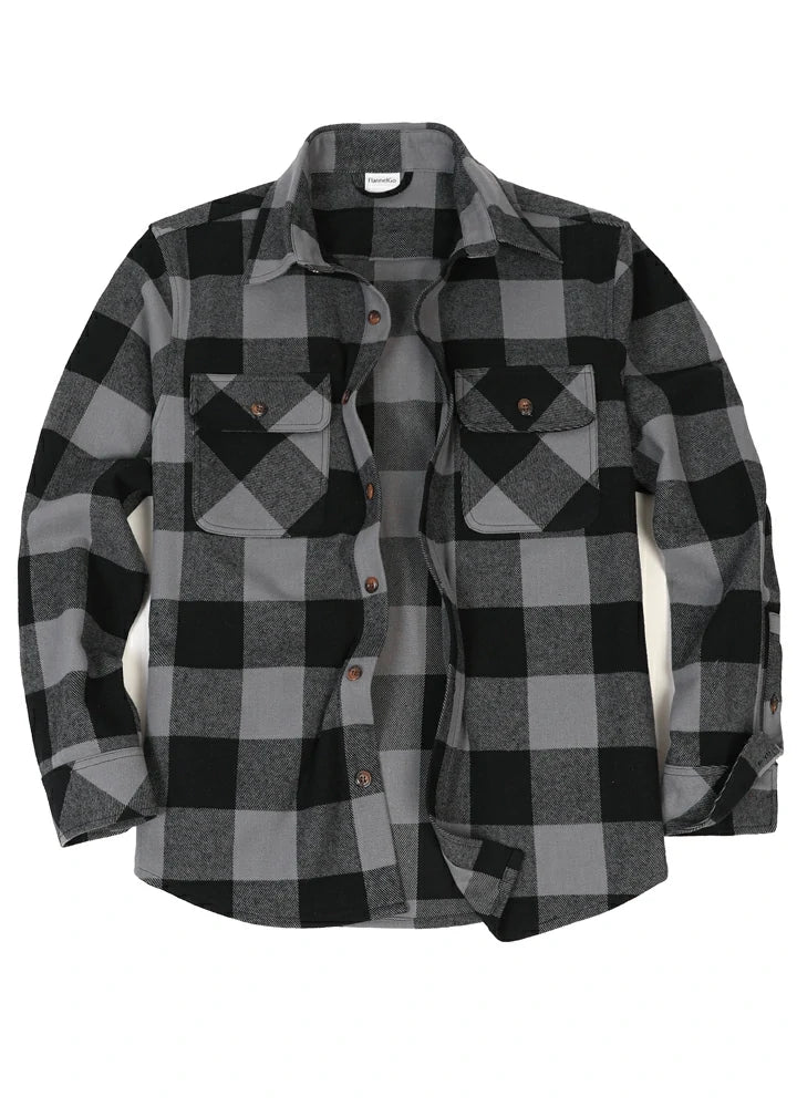 返品保証 OVY Heavy Flannel Check Shirts 【公式通販】
