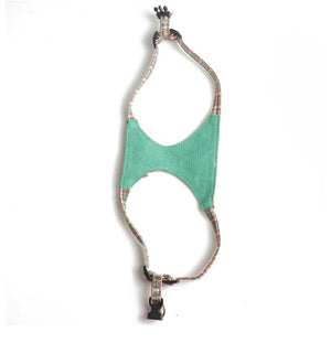 Dog‘s Bow-Knot Plaid Harness Leash Set