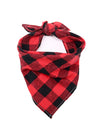 Dog's Plaid Flannel Bandana