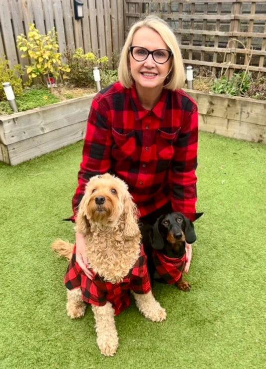Picture of Dogs Fitted Flannel Shirt – FlannelGo