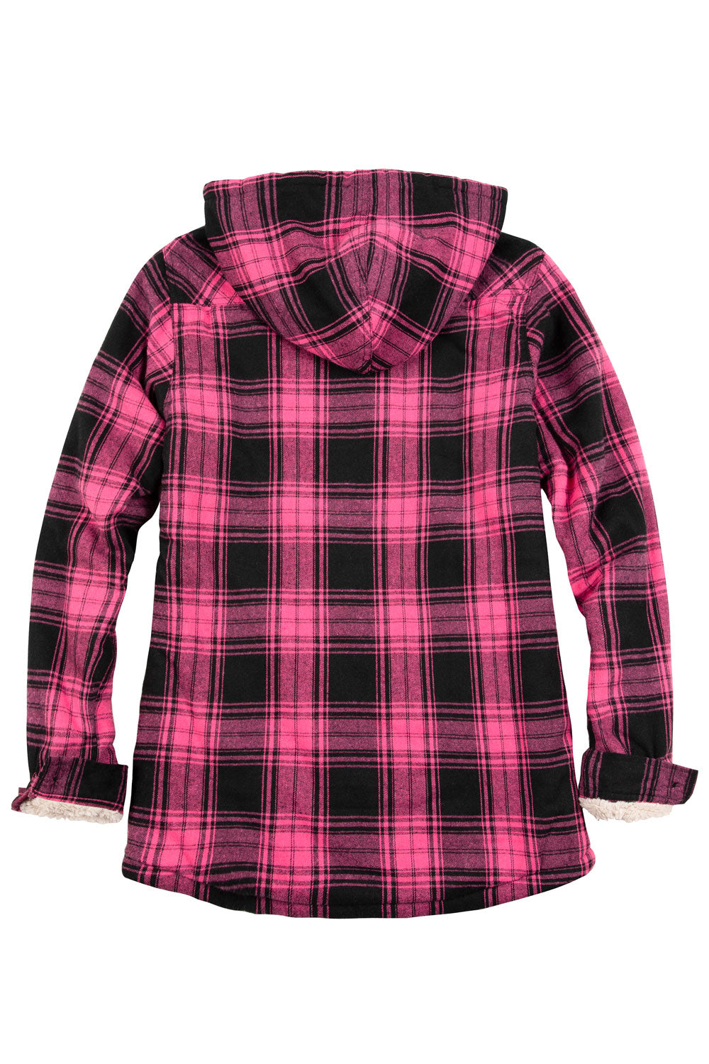 Matching Family Outfits - Women's Pink Flannel Shirt Jacket – FlannelGo