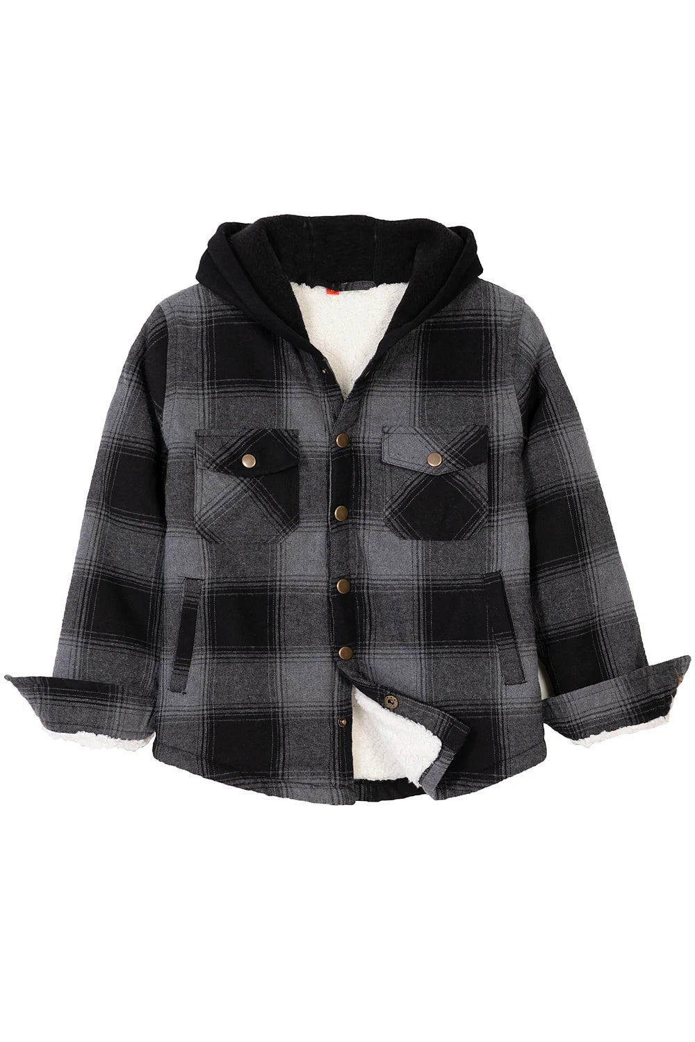 boys lined flannel shirt