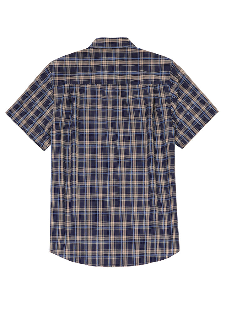 Men's Lightweight Palaka-Inspired Short Sleeve Shirt – FlannelGo