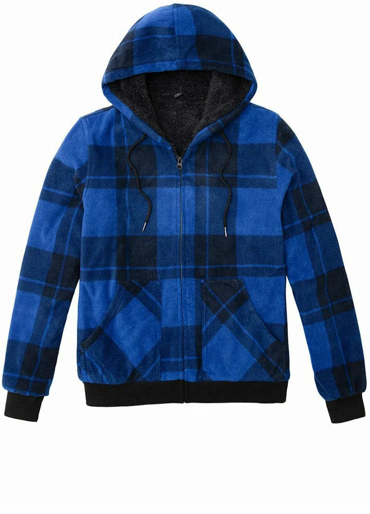 Buffalo plaid hoodie sale