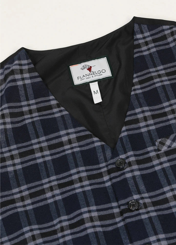 Men's Dressy Suit Vest,4-button Single Breasted Waistcoat