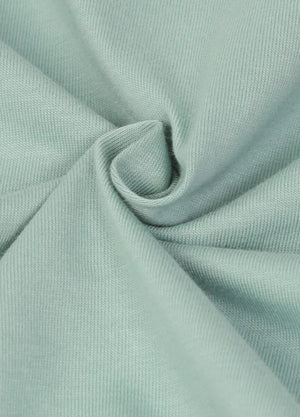 Girls Vintage Raglan Embroidered Long Sleeve Cropped T-Shirt