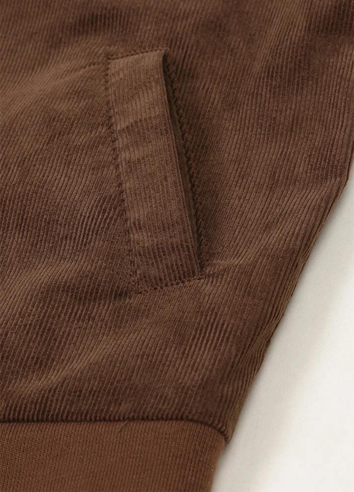 Women's Vintage Full Zip Corduroy Jacket