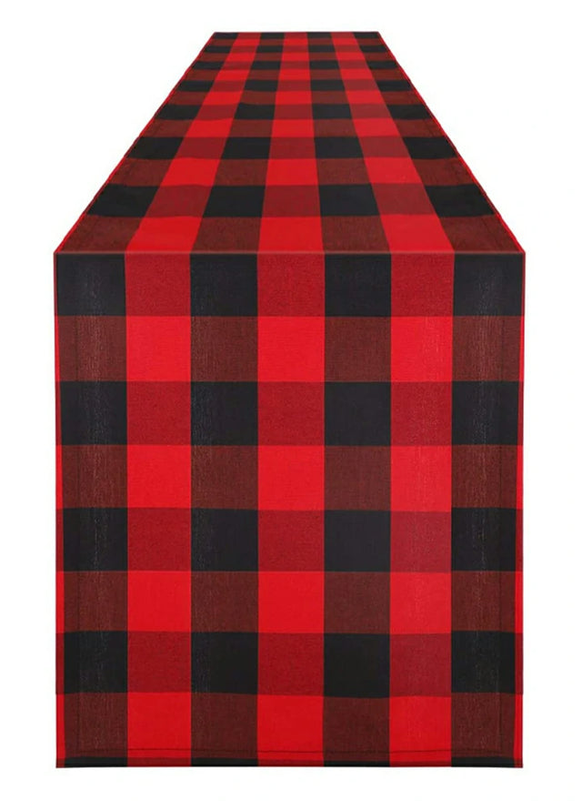 Home‘s Buffalo Plaid Table Runner