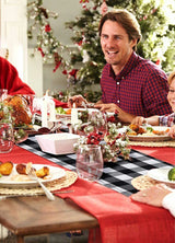 Home‘s Buffalo Plaid Table Runner