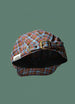 Women's Vintage Plaid Beret Hat