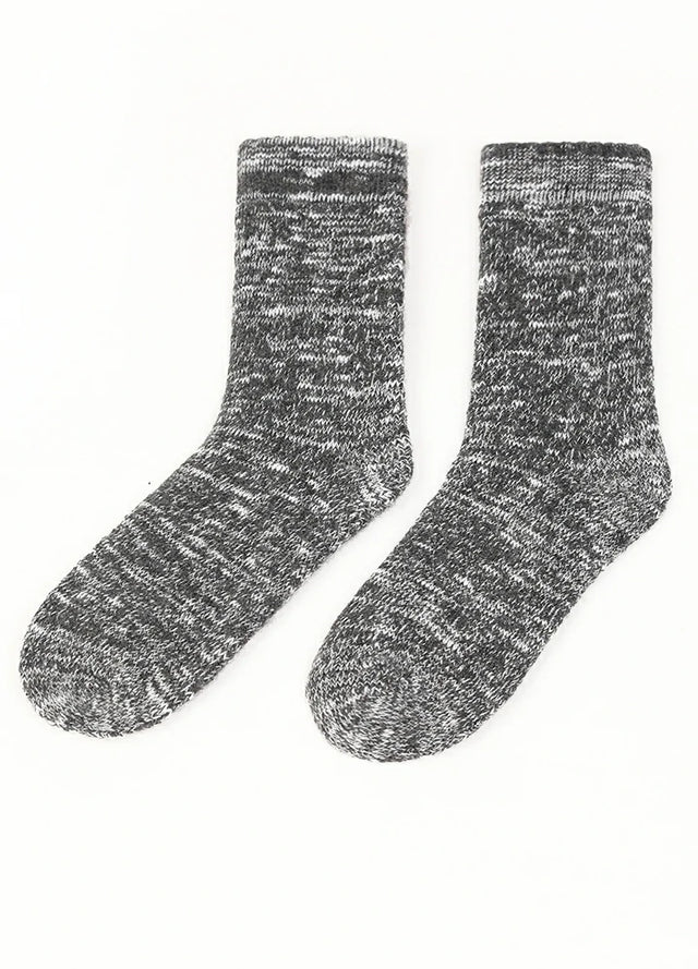 Men's Wool Blend Marled Boot Socks