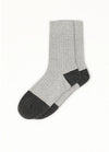 Men's Casual Double-Cylinder Ribbed Crew Socks